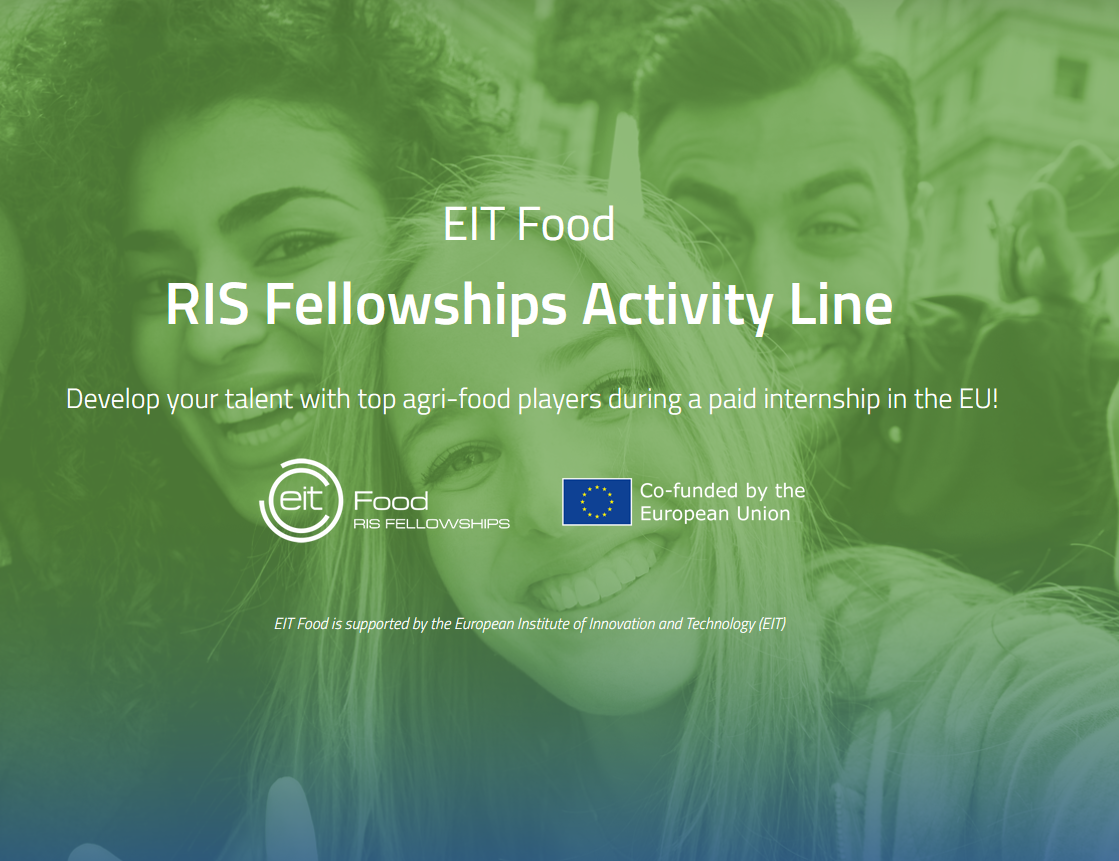 Start of the recruitment process to EIT Food RIS Fellowships AL 2023